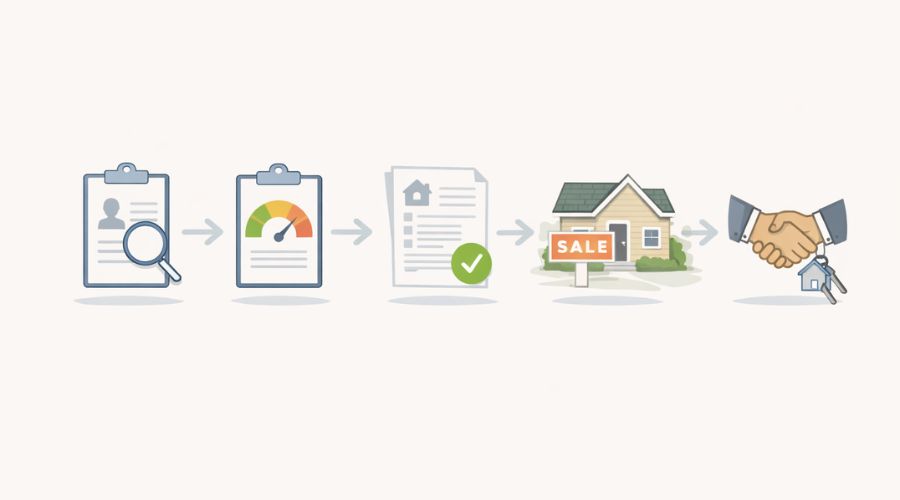 step by step process to apply for first-time home buyer programs
