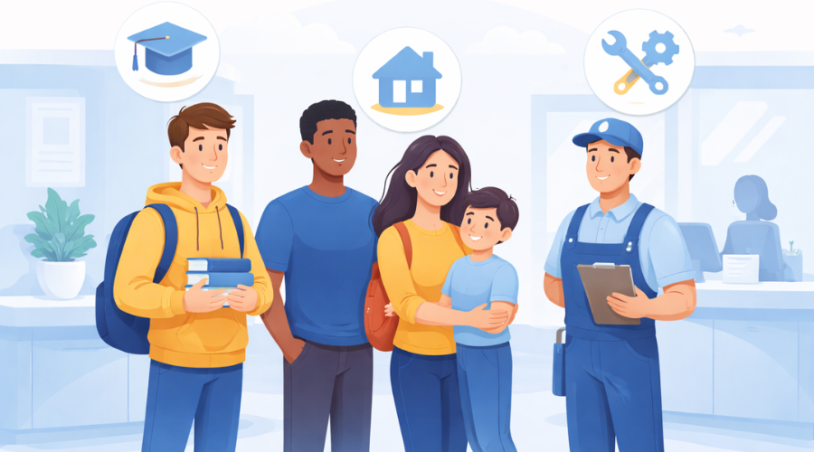 Bank account document requirements for students and immigrants