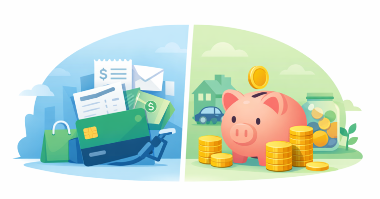 Checking vs savings account