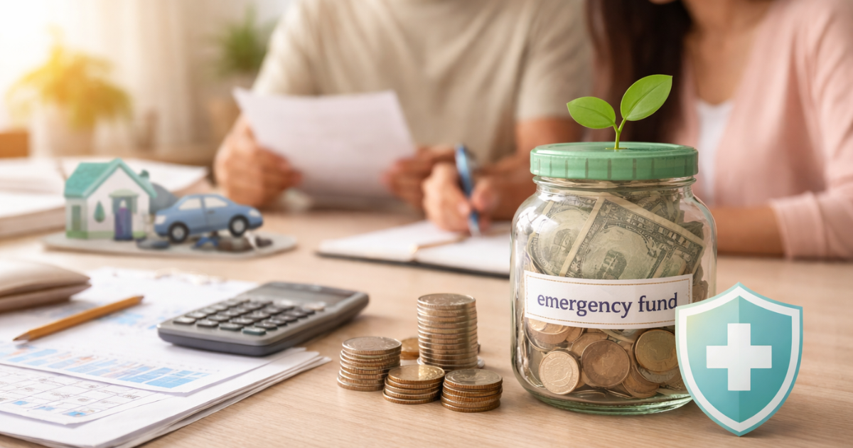 Checking vs savings account comparison for emergency fund in the United States