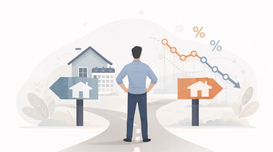 how to choose between fixed and adjustable rate mortgage
