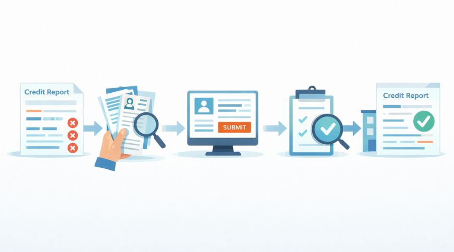 Step-by-step process after credit dispute is rejected