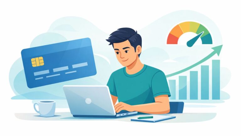 Credit utilization ratio explained with credit card and score graph
