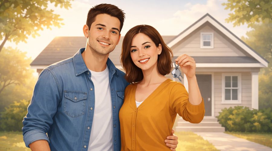 confident first-time home buyers after understanding programs and costs

