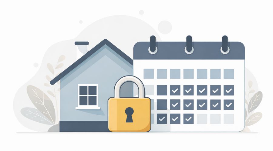 fixed rate mortgage stable monthly payments illustration
