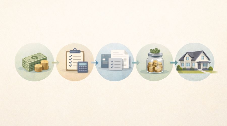 Step-by-step process for estimating how much house you can afford
