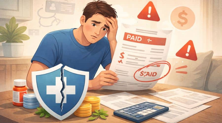 Balance billing risk in out-of-network health insurance care
