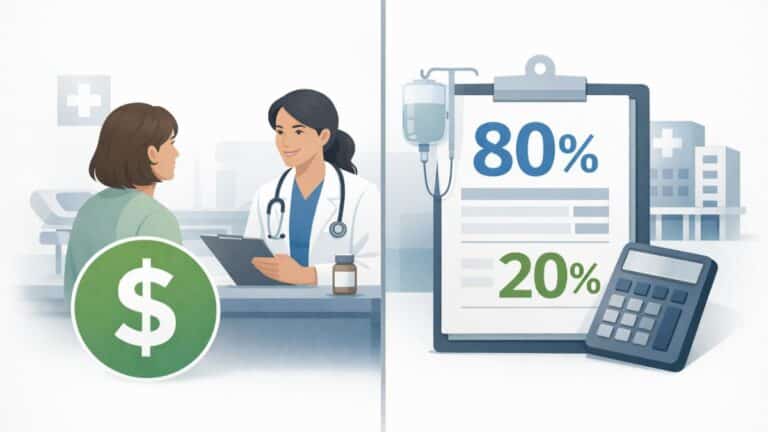 Copay vs coinsurance explained with U.S. health insurance cost comparison