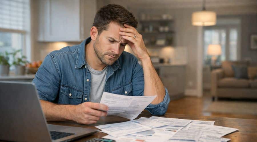 Confusion around health insurance costs and medical bills despite having coverage
