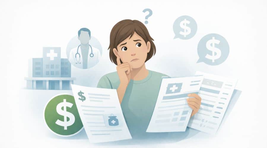 Health insurance confusion caused by medical bills and unclear costs