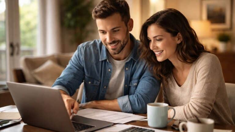 How much down payment for a house in the United States – couple planning home purchase