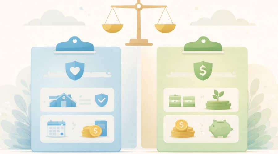 life insurance companies comparison term vs permanent
