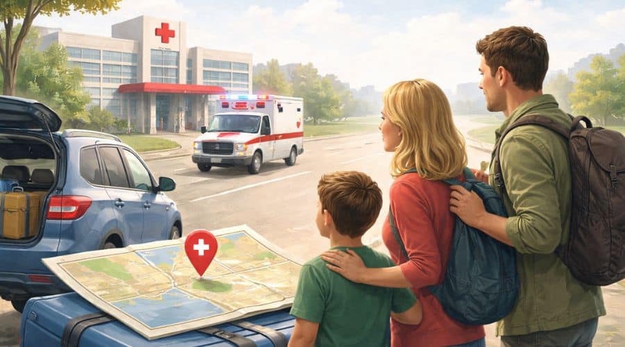 PPO insurance emergency and travel coverage across the United States