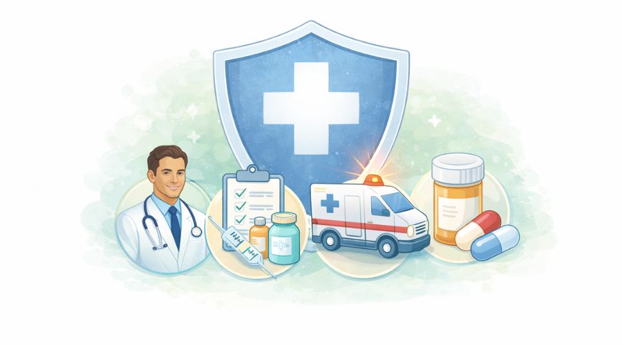 what health insurance actually covers in the United States
