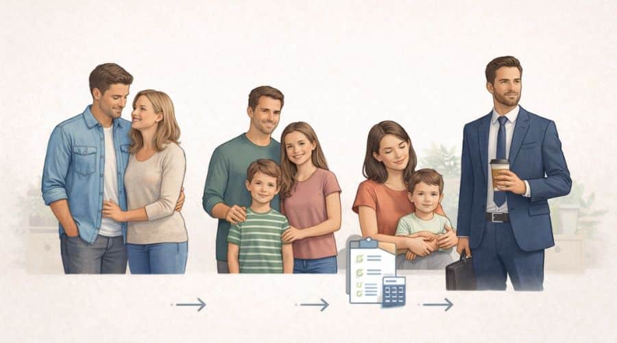 Who typically needs life insurance coverage in different family situations