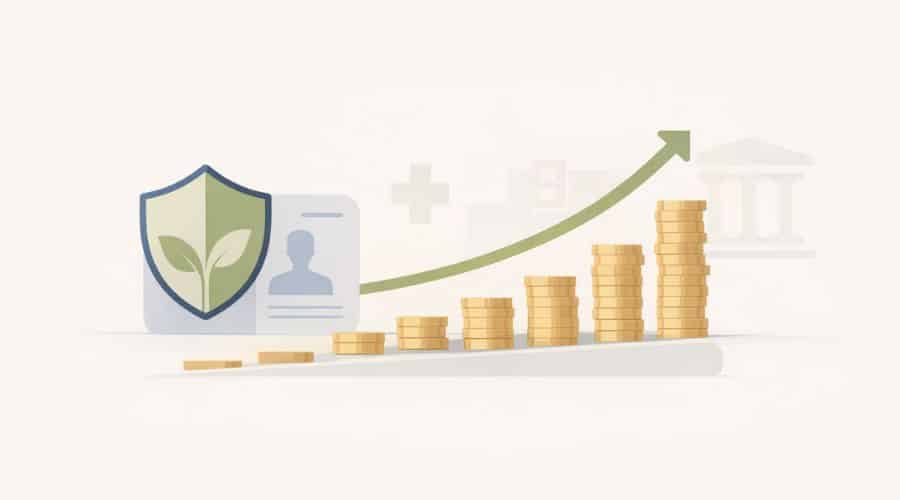 Cash value component of whole life insurance explained visually
