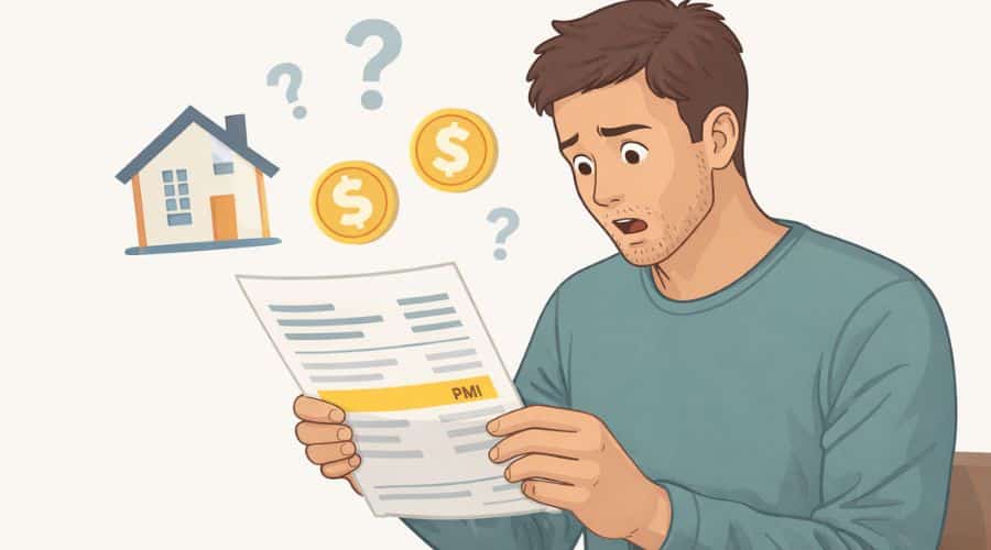 homebuyer confused by mortgage payment and PMI cost
`